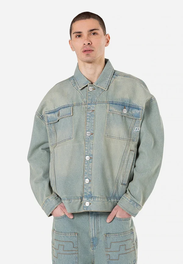RAMSEY JACKET - Jeansjacke - washed vintage blue