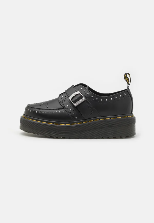 RAMSEY QUAD MONK UNISEX - Slipper - black smooth