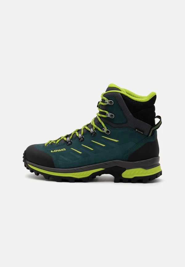 RANDIR GTX MID - Hikingschuh - blau/limone