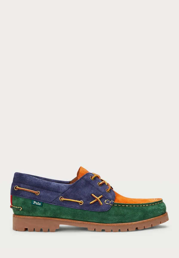 RANGER COLOR-BLOCKED SUEDE BOAT SHOE - Bootsschuh - multi