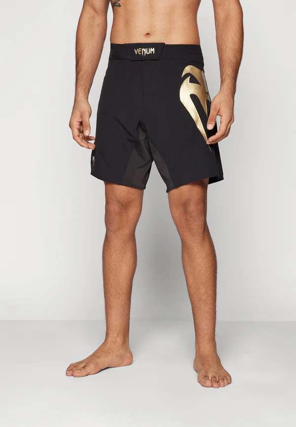 RAPID FIGHTSHORTS - Kurze Sporthose - black/gold
