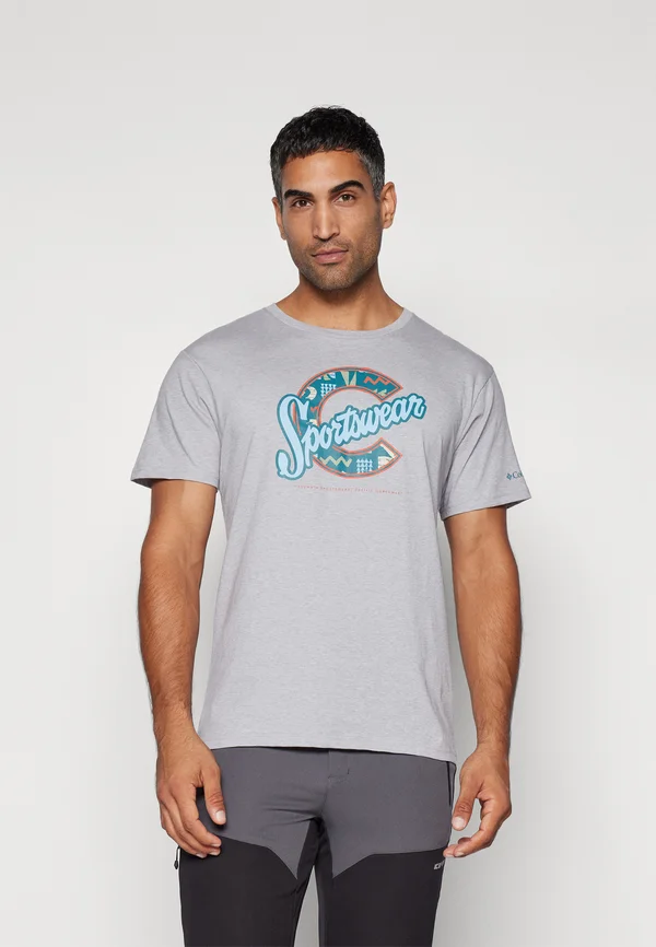 RAPID RIDGE™ GRAPHIC TEE - T-Shirt print - grey heather