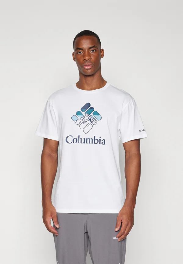 RAPID RIDGE™ GRAPHIC TEE - T-Shirt print - white