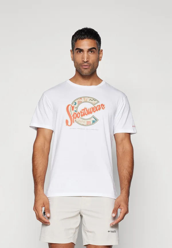 RAPID RIDGE™ GRAPHIC TEE - T-Shirt print - white