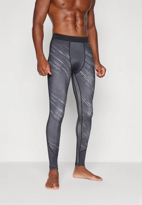 RAPID SPATS - Tights - black/storm grey