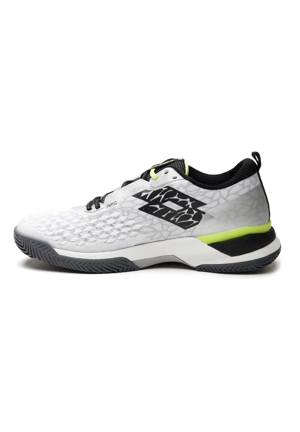 RAPTOR HYPERPULSE  - Tennisschuh für Sandplätze - hellgrau schwarz limette
