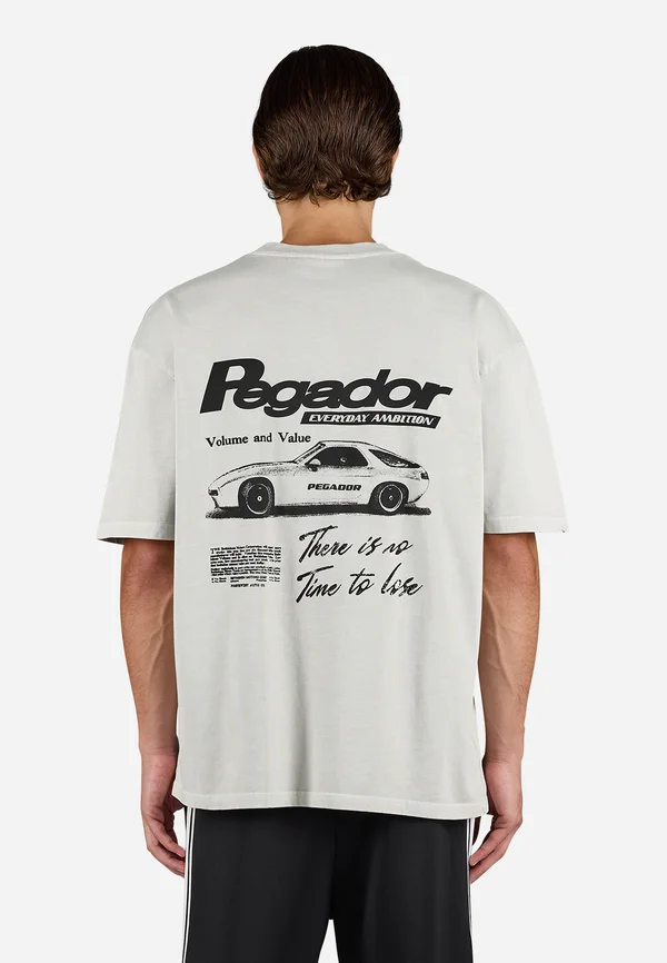 RASUS TEE - T-Shirt print - vintage light grey