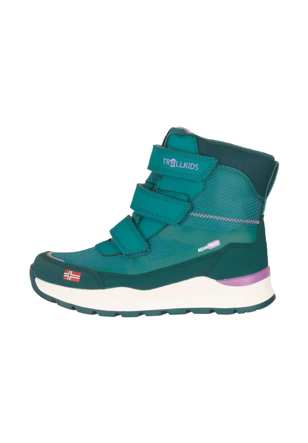 RAULAND - Snowboot/Winterstiefel - dusky teal/midnight petrol/light violet
