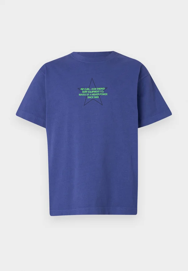 RAW ENERGY STAR TEE UNISEX - T-Shirt print - wild berry