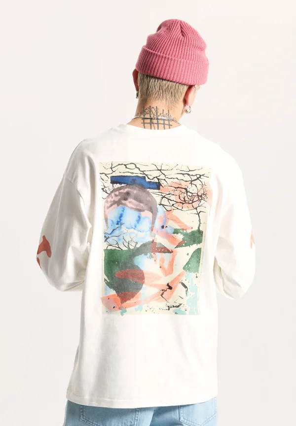 RAW INSTINCT - Langarmshirt - white