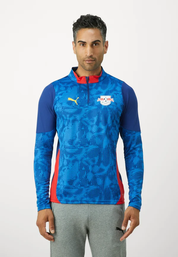 RBL TRAINING 1/4 ZIP - Langarmshirt - elektro blue/hyperlink blue