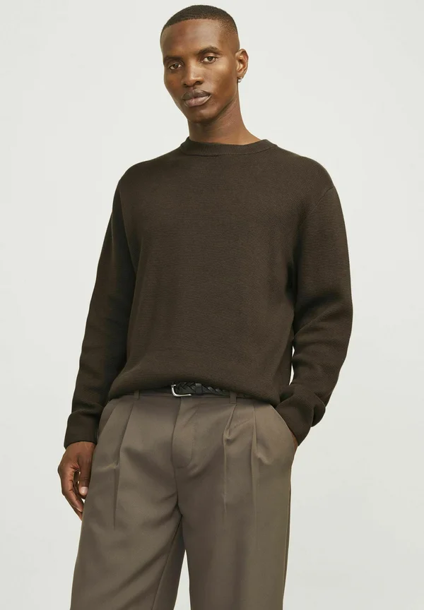 RBLAMILANO CREW NECK - Strickpullover - slate black