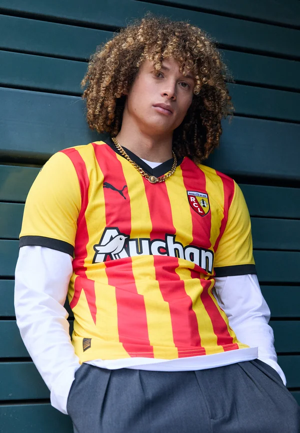 RC LENS HOME REPLICA - Fußball-Trikot - yellow/red