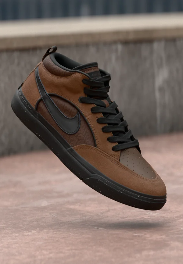 REACT LEO UNISEX - Sneaker high - cacao  wow/black/earth/dark brown