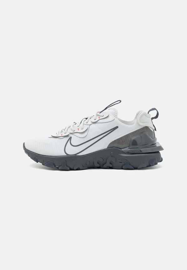 REACT VISION UNISEX - Sneaker low - photon dust/anthracite/iron grey/bright crimson