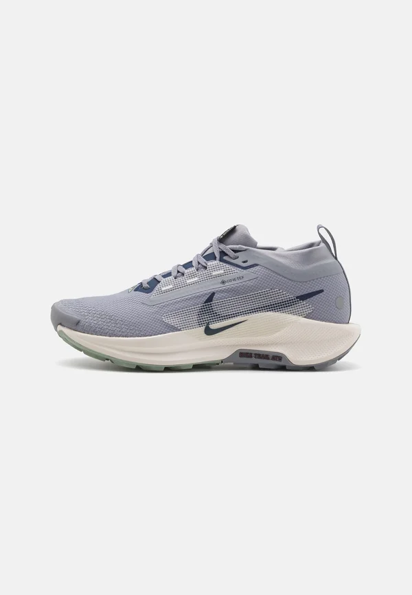 REACTX PEGASUS 5 GTX - Laufschuh Trail - cement grey/smoke grey/jade horizon/burgundy crush/midnight navy