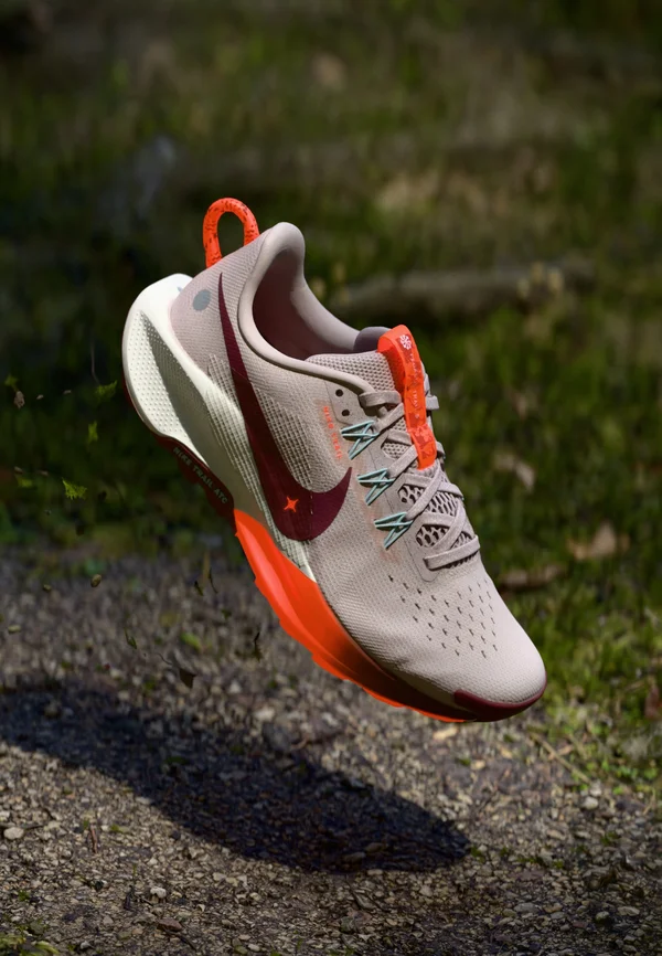 REACTX PEGASUS 5 - Laufschuh Trail - silt red/dark team red/hyper crimson/sail/glacier blue