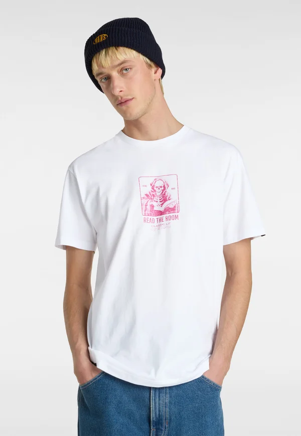 READ THE ROOM   - T-Shirt print - white
