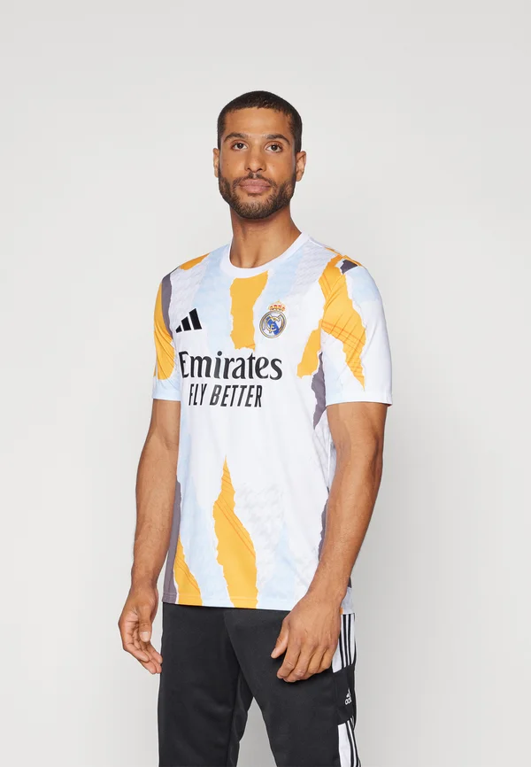 REAL MADRID 24/25 PRE-MATCH - Vereinsmannschaften - white/crew orange/charcoal/glow blue