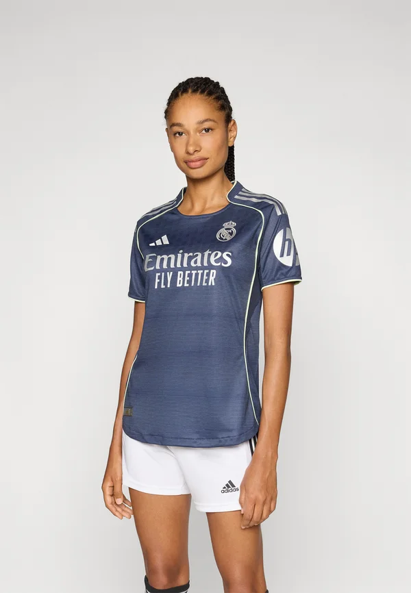 REAL MADRID 25/26 AWAY AUTHENTIC JERSEY - T-Shirt print - legend ink