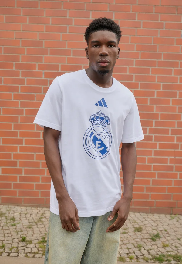 REAL MADRID DNA GR TEE - Vereinsmannschaften - white