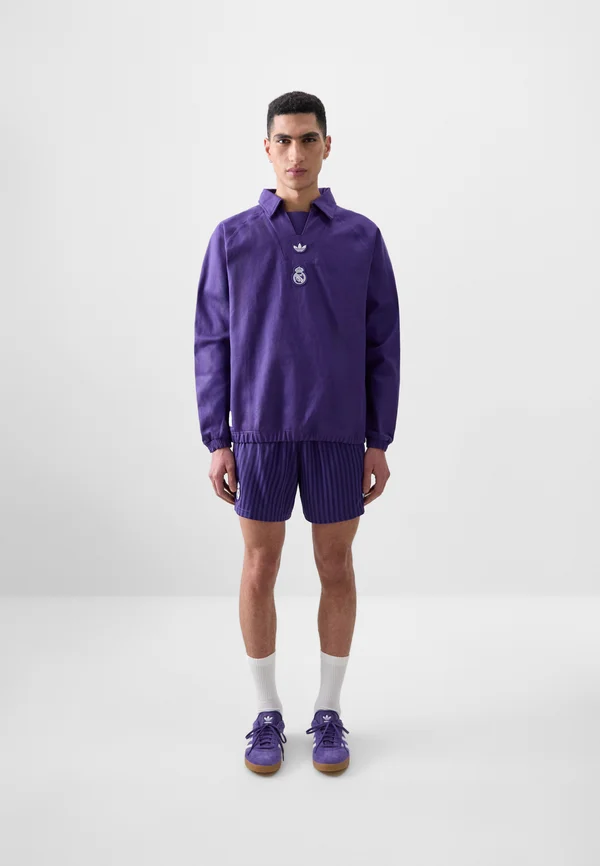REAL MADRID ICON DRILL - Vereinsmannschaften - unity purple