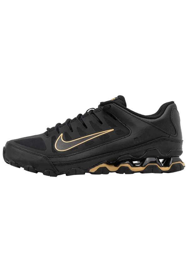 REAX  - Trainingsschuh - black/metallic gold