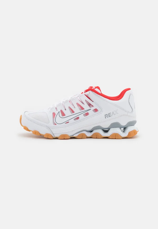 REAX  - Trainingsschuh - white/wolf grey/chile red/yellow