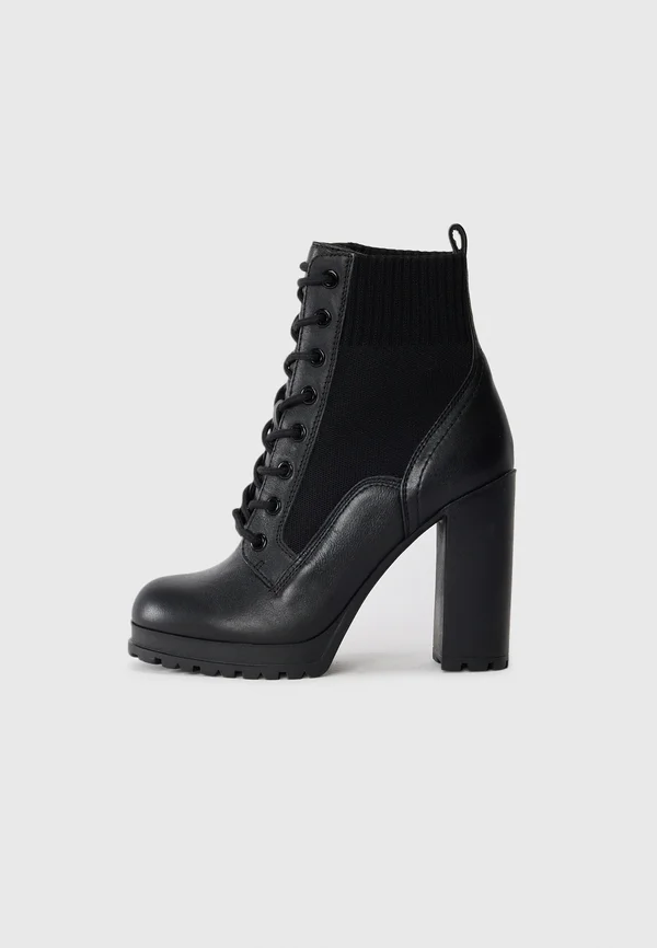 REBELLIOUS - High Heel Stiefelette - black