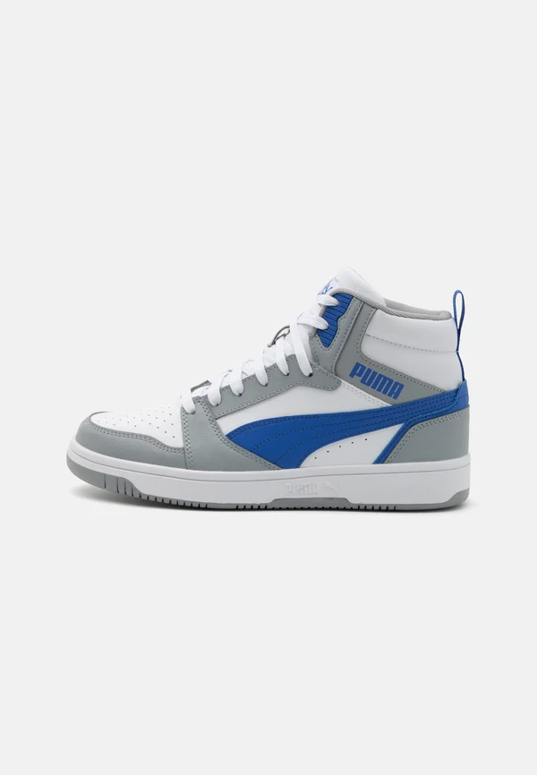 REBOUND  - Sneaker high - cool mid gray/vivid blue/white