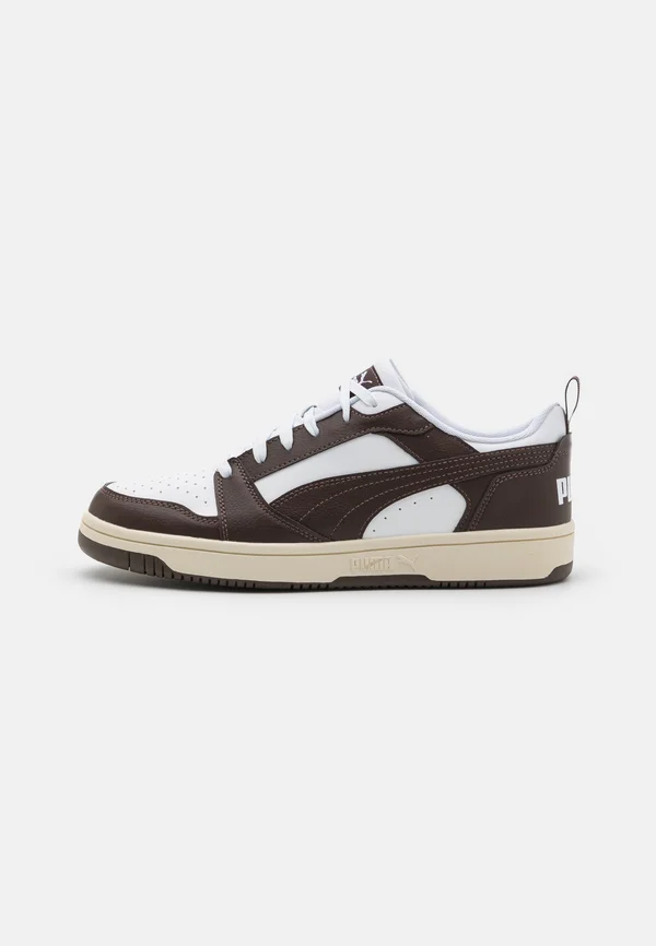 REBOUND  - Sneaker low - white/chocolate/alpine snow