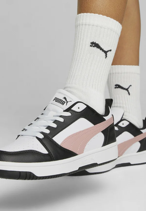 REBOUND V6 UNISEX  - Sneaker low - white future pink black