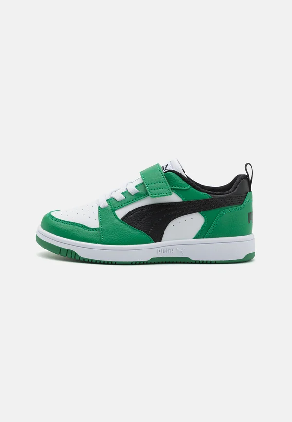 REBOUND V6 UNISEX - Sneaker low - white/black/archive green