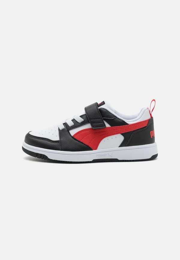 REBOUND V6 UNISEX - Sneaker low - white/for all time red/black