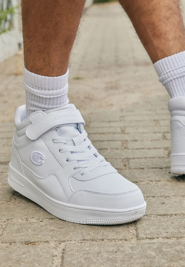 REBOUND VINTAGE MID - Basketballschuh - triple white