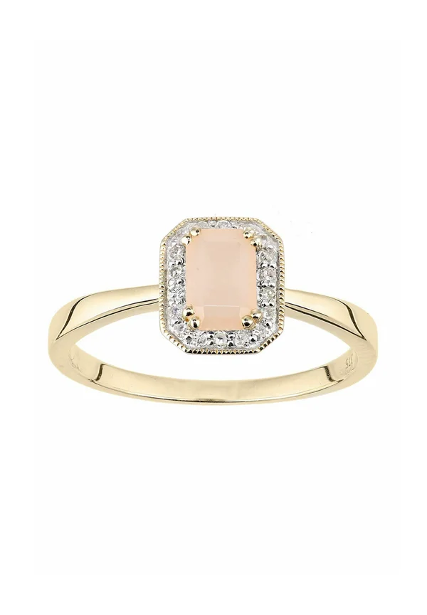 RECTANGLE CUT - Ring - yellow gold-coloured
