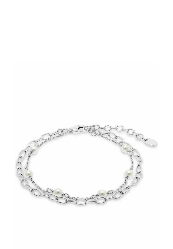 RECYCELT MUSCHELKERN - Armband - silber-coloured