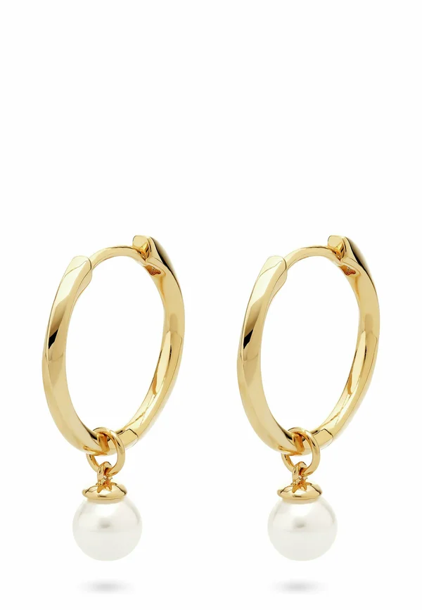 RECYCELT PERLMUTT - Ohrringe - gelbgold-coloured