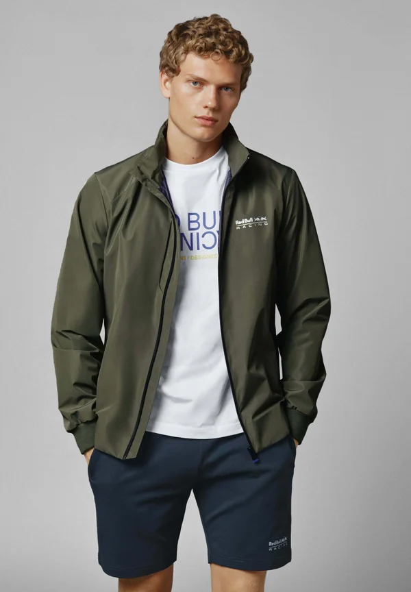 RED BULL RACING LOGO DRIVER WINDBREAKER - Windbreaker -  green