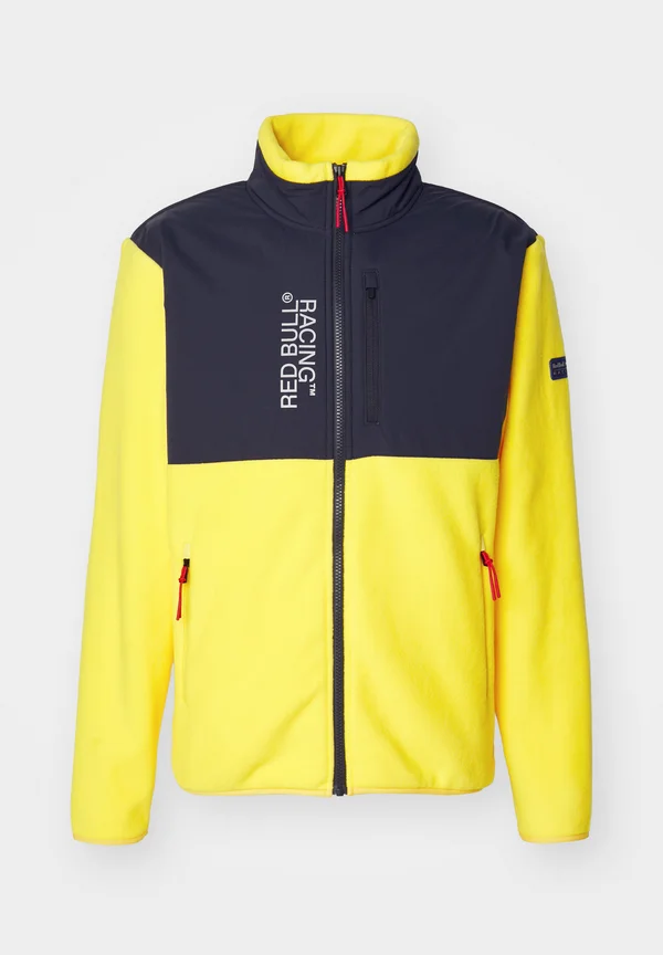 RED BULL RACING POLAR FLEECE HYBRID - Fleecejacke - yellow