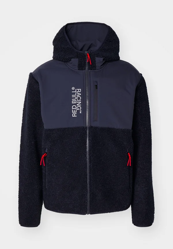 RED BULL RACING SHERPA FLEECE HYBRID HOODY - Fleecejacke - dulwich blue