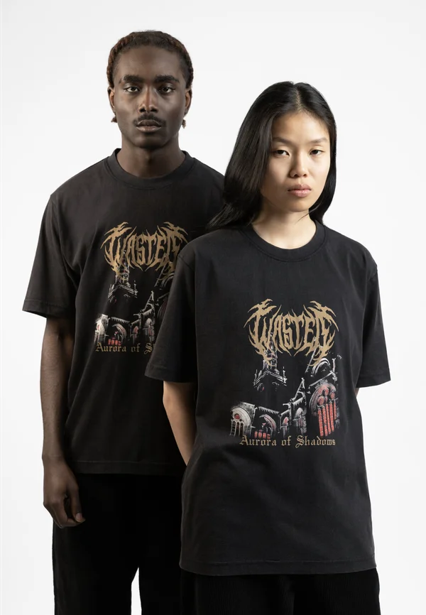 REDLIGHT UNISEX - T-Shirt print - faded black