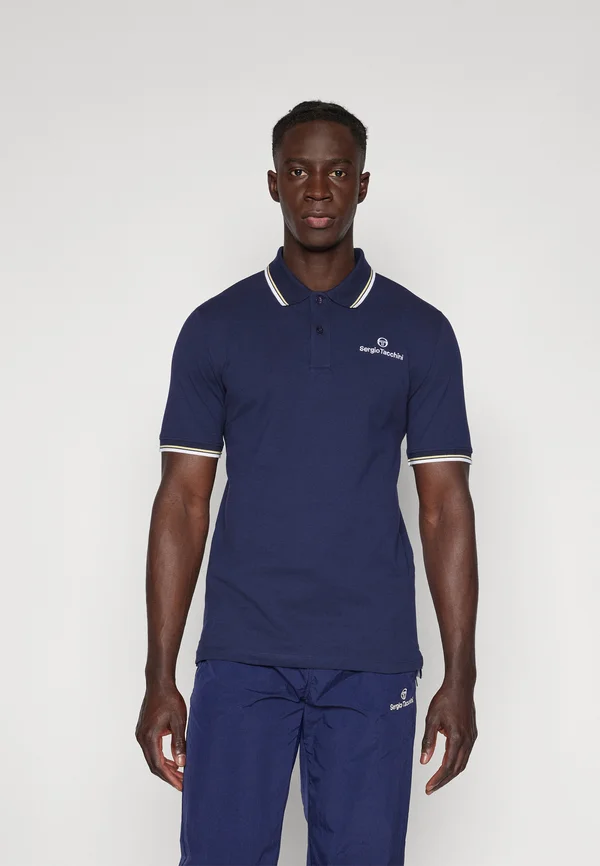 REED - Poloshirt - navy/popcorn