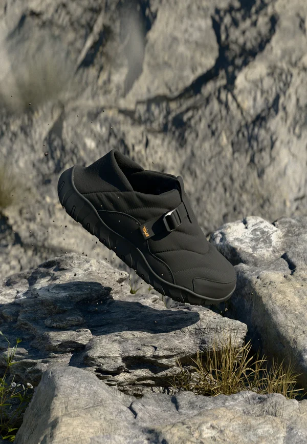 REEMBER CAMP - Hikingschuh - black