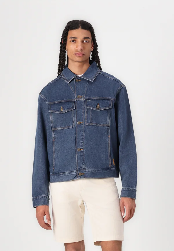 REFIBRA   - Jeansjacke - mid indigo