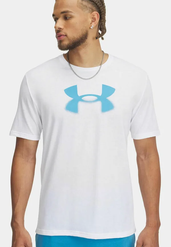 REFLECTIVE BIG LOGO  - T-Shirt print - white white