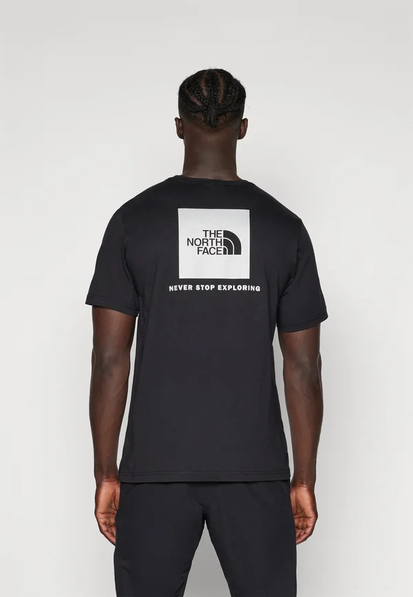 REFLECTIVE BOX TEE - T-Shirt print - black