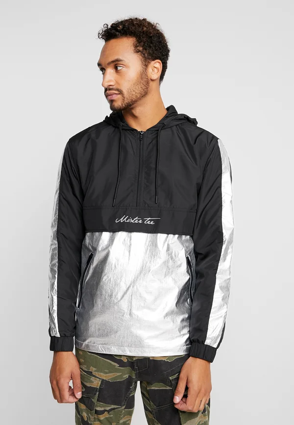 REFLECTIVE WINDBREAKER - Windbreaker - black