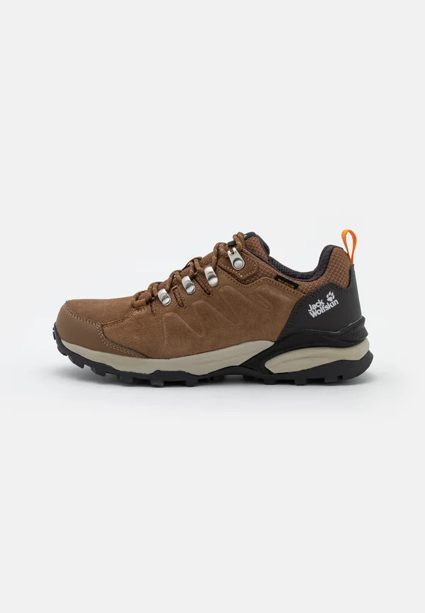 REFUGIO TEXAPORE LOW W - Hikingschuh - brown/apricot