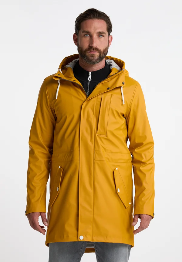 Regenjacke / wasserabweisende Jacke - curry